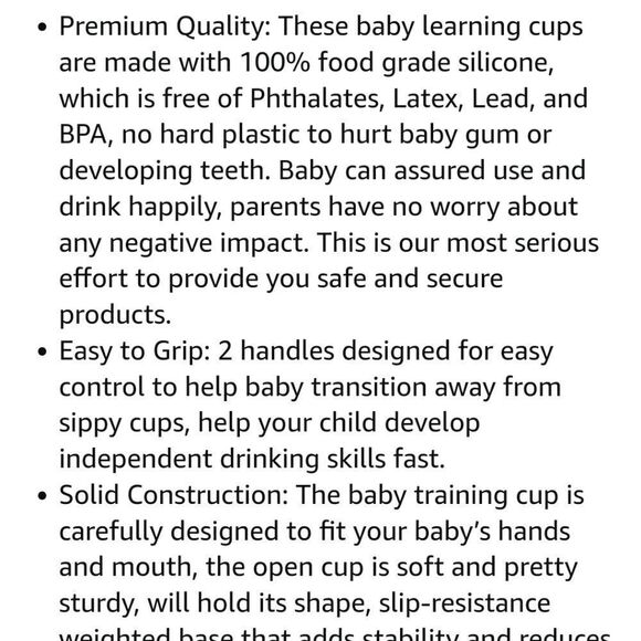 Silicone training cup - Picture 8 of 9